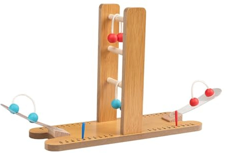 RNXRZANK Outdoor Ladder Toss Game Wooden Ornament Toy Backyard Entertainment Activities.