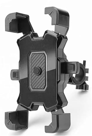 Handyhalterung Motorrad für Simson S51 S50 S70 SR50 SR80, Handyhalter 360° drehbar Abnehmbare Motorrad Fahrrad Lenker Handy Halterung Lenkerhalterung