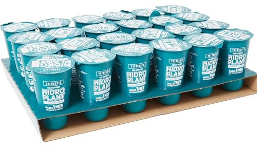 verdecora Gel de Riego Hidroplant Pack 24 - hasta 1 Mes sin regar ni abonar | Ideal para macetas y jardineras, Aporta nutrientes y agua a las plantas