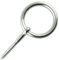 Eisenwaren2000 | Vite per legno da 6 mm con anello (2 pezzi) – Viti con occhiello con filettatura per legno – Vite ad anello – acciaio inox A4 V4A – inossidabile
