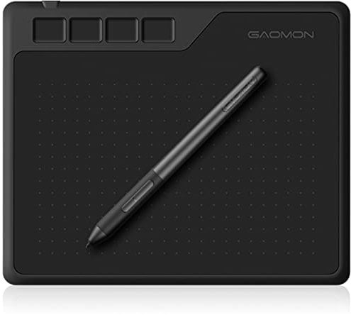 GAOMON S620 OSU Signature Graphics Tablet with 4 Express Buttons, for Drawing, Online-Learning, Compatible with Windows & Mac & Android
