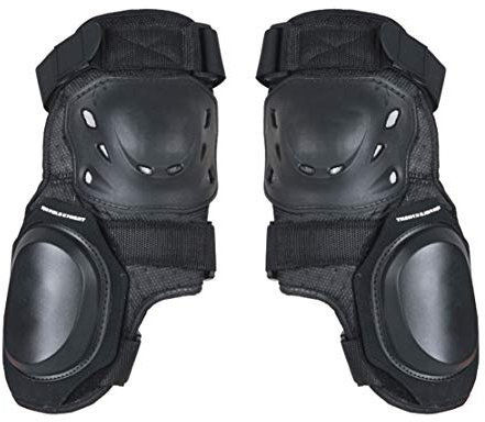 AKT PRO Ginocchiere per Moto Protezione del Ginocchio Ginocchiera Racing Corner Sorpasso Resistente all'Usura Anti-Caduta per Motocross da Corsa