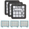 3 Stück FC9332/09 Filter für Philips PowerPro Compact und Active Bodenstaubsauger FC9330-FC9334, FC9350-FC9353, FC9555-FC9556, FC8010/01, FC9332/09, FC8010/02