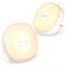 OUSFOT Veilleuse LED [Lot de 2], Lampe Nuit Veilleuse Enfant Murale Automatique avec Capteur de Lumière 1200mAh rechargeable 2500-3500K Warmgelb pour Chambre Bébé, Couloir, Escalier (blanche)