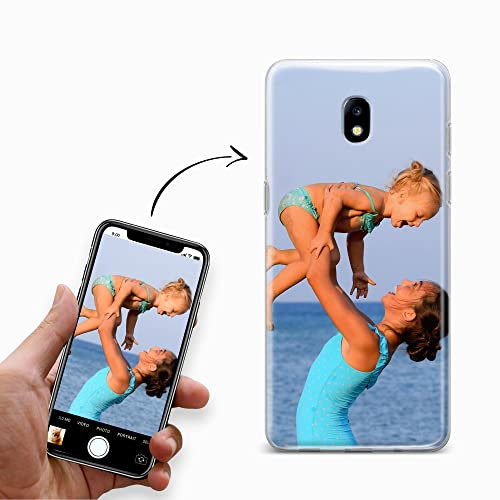 Handyhülle für Samsung Galaxy J7 2017 Hülle aus Silikon selbst gestalten - selbst gestaltet/personalisiert - Deine Hülle Dein Design - Personalisieren Bedrucken mit eigenem Bild Motiv