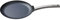 SKOTTSBERG Professional iron crepe pan, diameter 28 cm, carbon steel, forged, stainless steel handle with branded print, for delicate thin pancakes, suitable for gas, electric, ceramic or induction