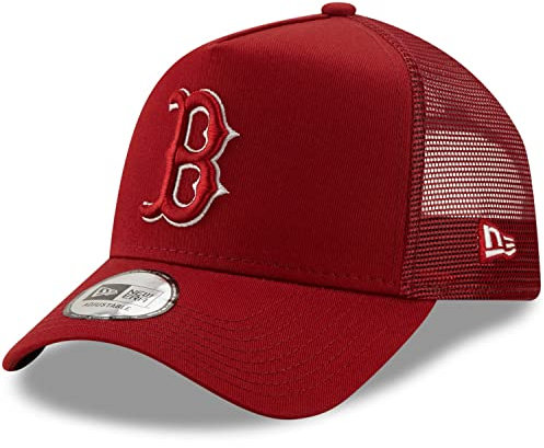 New Era League ESS Trucker Adjustable Cap Boston RED SOX Rot, Size:OneSize