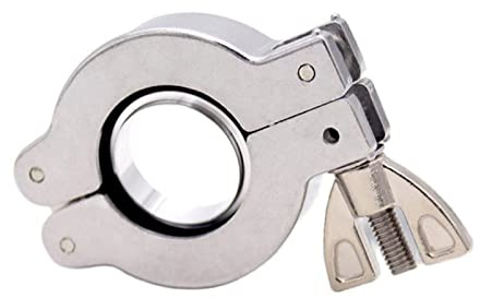 GAzOOaRt KF-16 KF-25 KF-40 KF-55 Aluminum VACUUM CLAMP & Centering Ring Set Reality (Size : KF16)