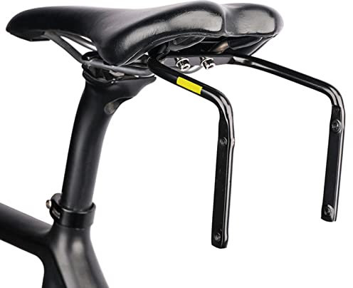 Fahrrad-Satteltaschen-Stabilisator Wasserflaschenhalter Für Fahrrad-Satteltasche Aluminiumlegierung Fahrrad Gepäckträger Tasche Stabilisator Satteltasche Anti-Shake Gepäckträgertasche Stabilisator