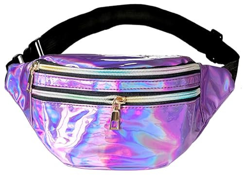 Bauchtasche Gürteltasche Damen Herren Hüfttasche Sport Wasserdicht Stylisch Fanny Pack Unisex für Outdoor Reise Wandern Reisen Urlaub Party Festival