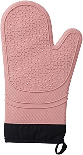 Guantes for horno, manoplas for horno con aislamiento térmico, guantes de silicona, algodón engrosado, aislamiento térmico, horno de microondas, guantes for el hogar antiescaldado, herramientas for ho