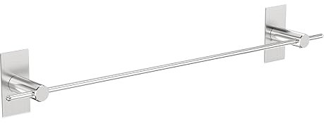 Handtuchhalter Ohne Bohren,handtuchhalter Wand, Küche Handtuchstange, Verstellbare Basis,64cm handtuchhalter duschwand,SUS 304 handtuchhalter Edelstahl,Wand Badezimmer Zubehör Set