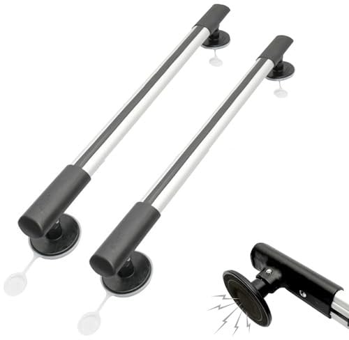 Dachträger Magnetischer, Universal Dachrelings, Offene Dachhalter, Einstellbare Länge 98-113 cm Relingträger aus Alu für Geeignet für Metalldächer