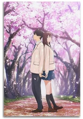 KSOXDAITIP Filmposter I Want To Eat Your Pancreas, dekoratives Gemälde, Leinwand, Wandposter und Kunstdruck, moderne Familienschlafzimmer-Dekoration, Poster, 20 x 30 cm