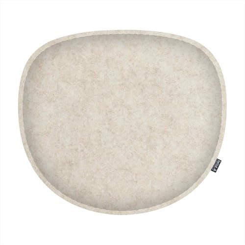 Feltd. Eco Filz Kissen geeignet für Hay - Neu Chair 13-29 Farben - optional inkl. Antirutsch und gepolstert (Cotton)
