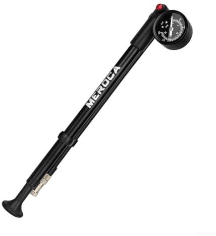 Yuanpgky Bicycle Shock Absorber High Pressure Pump,Compact Pump For Bicycle Suspension Lightweight, Accurate Pressure Measurement, Convenient Pressure Control