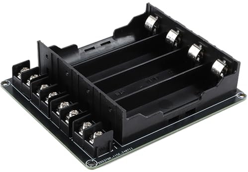 JESSINIE 4 Cell 18650 Series-Parallel DIY Li Battery Box Power Bank Cases Battery Slot Holder Storage Case
