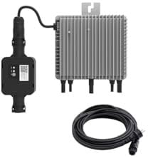 Deye Mikro Wechselrichter 800W – Wechselrichter Balkonkraftwerk + MPPT Microwechselrichter 800 Watt – IP67 wetterfest – Plug & Play Mikrowechselrichter 800W für PV Anlage & Solarstrom Einspeisung