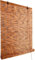 Bambus Rollo 60x220cm (Breite x Höhe) Sichtschutz und Sonnenschutz Jalousie Vorhang für Fenster, Tür, Balkon und Garten | Handgefertigtes Bambusrollo aus Schilfrohr mit Seiljustierung Wohnzimmer