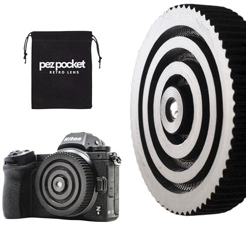 Pez Pocket - Objetivo Retro 35mm f/10 Infinity Focus para Cámaras sin Espejo Sony E, Canon R/M, Micro 4/3, Nikon Z, Fujifilm X, L-Mount - Look Lo-Fi analógico para Tus Fotos (para Nikon Z)