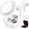 Ecouteurs Bluetooth sans Fil pour Samsung A16 A06 A56 A26 A34 Pixel 9a,Casque Bluetooth 5.3 avec ENC Réduction Bruit Mic LED HiFI Son Stéréo 50H Durée Lecture USB-C Charge Rapide pour iPhone 16e 16 15