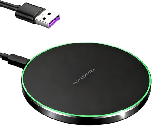 35W Induktives Ladegerät Ultra Schnell Kabelloses Qi Ladestation | Schnellladepad Kompatibel mit iPhone 16 15 14 13 12 Pro Max Samsung Galaxy S24 S23 S22 Google Pixel 9 8