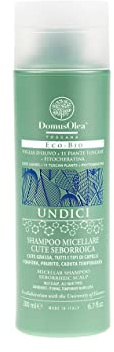 DOMUS OLEA TOSCANA SHAMPOO MICELLARE CUTE SEBORROICA 200 ml für seborroische Haut, Löcher, Rötungen, Pruritis, temporäre Haarverlust