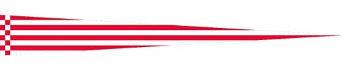 flaggenmeer® Wimpel Bremen 120 g/m² ca. 30 x 150 cm