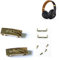 Beats Studio 3 Hinge Replacement Parts Headband Connector Metal Repair Parts for Beats Studio 3 3.0 Wireless Over Ear Headphone (Gold + Not Fit Solo Series Headpho