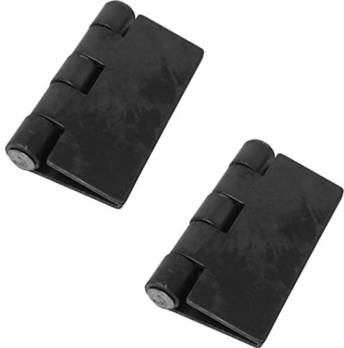 SOTOOLS 2 charnières à souder SO-TOOLS - Avec bande de soudure - Dimensions : env. 76 x 76 x 2 mm.