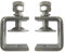 C-Zwingen Set, 2 Stück Heavy Duty C-Clamp, Edelstahl Heavy Duty Clamp, Holzbearbeitung Fixture Clamp, für Diy Holzbearbeitung, Schweißen, Tischlerei, Silberfarben