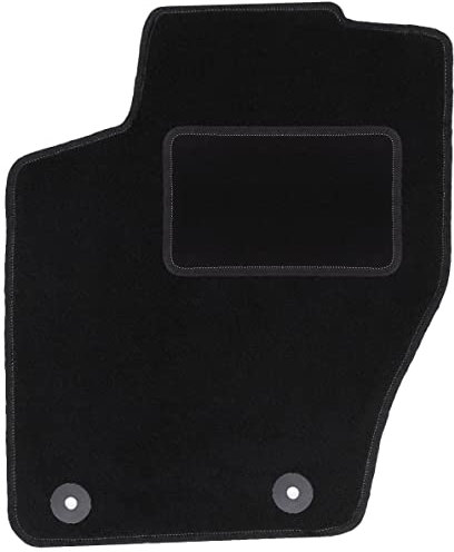 Wielganizator Automatte – Passend für Citroen C4 II Schrägheck, Kombi 2010-2018 – Velours – Autozubehör - Praktische Fußmatte Auto – 1-teilig - schwarz
