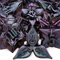 ARUOHHA DND-Würfel-Set, lila blaue Dungeons and Dragons Leaf Design, Metall D&D Würfel, handgefertigte D + D polyedrische Würfel, RPG, Rollenspiel-Würfel, D20, D12, D4, D und D Würfel-Set mit Box