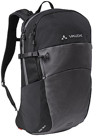 VAUDE Wizard 18+4 Wanderrucksack - Anpassbar, Belüftet & Umweltfreundlich | Aeroflex Control-Tragesystem | Shifting Back Length-System | Nachhaltig aus Recycling-Materialien | Wasserabweisend