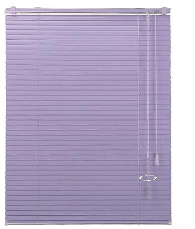 Sh000ad Alu Jalousie Violette,Aluminium Jalousie,Verdunkelnde Fensterrollos,Horizontale Fensterjalousien Zur Innen- und Außenmontage,Wohnkultur,25-mm-Lamellen-Rollo,Breite x Höhe (80x120cm)