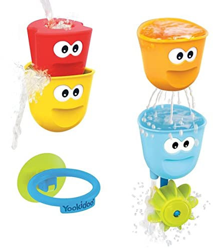 Lustige Gläser Yookidoo Badespielzeug (Blister)