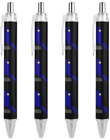 Niedlicher Kugelschreiber, einziehbar, feine Spitze, 0,5 mm, glattes Schreiben für Zuhause und Büro