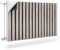 Muralo Heizkörperverkleidung, magnetische Heizkörperabdeckung für Plattenheizkörper aus Stahl oder Blech - Geruchlos und sicher für Gesundheit - Holzlamellen Br.100cm x Hö.60cm