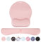 ZIBLY Keyboard wrist rest and Mouse mat wrist support, Comfortable Memory Foam Mouse pad wrist support cushion with Anti-Slip Grip for Office Computer Laptop Working Gaming (Wrist Pad Pink)