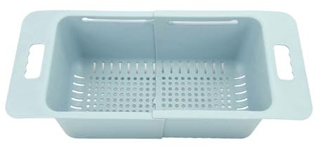 Cesta para congelador de pecho, contenedor de almacenamiento congelador de 15 a 25 kg Ampliable con asa, organizador universal ajustable para congelador para cocina (GREEN)