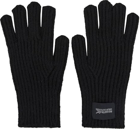 Regatta Uni Connora Strick-Winterhandschuhe - Perfekt für Outdoor, Walking, Wandern & Camping
