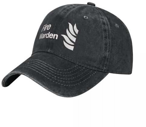 YANIUIE Fire Warden Baseball Cap y2k Cool Unisex Männer Trucker Hut Designer Wandern Angeln Baseball Caps Geschenk Geschenk