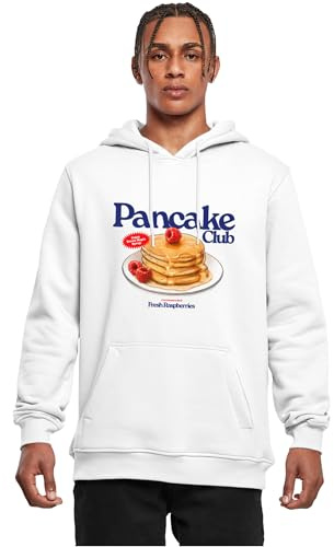 Mister Tee Pancake Club Hoody White, M