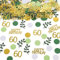 400 Stück Konfetti 60 Geburtstag Deko, Tischdeko Geburtstag Happy Birthday Deko Tischdeko 60 Geburtstag Tischdekoration für Geburtstage Partys Jubiläen