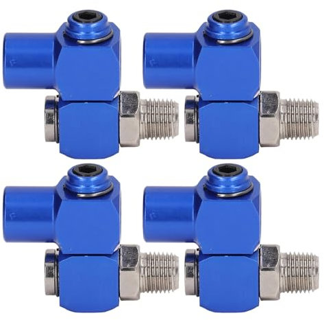Mavaol 1 connettore girevole NPT a 360° da 4 pollici, previene attorcigliamenti del tubo, alta pressione 150 PSI, per utensili pneumatici, compressori d'aria, uso industriale