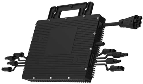 Hoymiles HMT-1600-4T 0% MwSt §12 III UstG 1,6kW Mikrowechselrichter Balkonkraftwerk 3-phasig inkl. Anschlusskabel für Module 320W bis 540W
