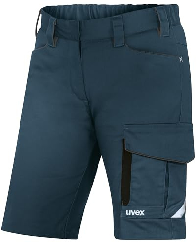 Uvex suXXeed Industry Damen Bermuda - Arbeitsshorts mit Stretch - Kurze Arbeitshose für Frauen