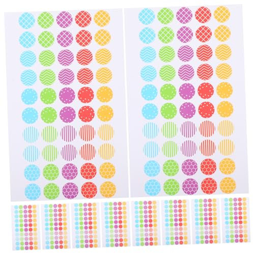 KAILIKETIY 10blätter Locherverstärkungen Aus Selbstklebematerial Für Gestanzte Um Papier Zu Reparieren Sichern Für Ordner Planer Babybücher Und Diy-projekte Kleine Einfache Aufkleber Mit Star