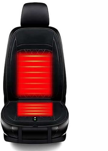 LJLBFB Auto Sitzkissen für Peugeot 208 2019-2023 2024 2025, Winter Autositz Auflage Mit Voller Rückenlehne Warm Bequem Weich Plüsch zum Fahren im Winter,A-Black