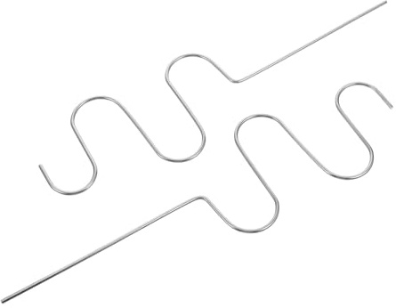 Artibetter 2 Stück Pflanzenstütze Edelstahl Pflanzengestell für Kletterpflanzen Gartenbedarf Pflanzenhalter Außenbereich Pflanzenschutz